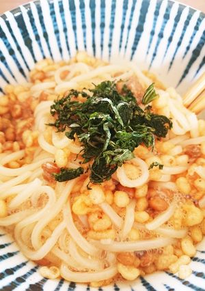 ☆大好きな納豆うどん☆-レシピのメイン写真