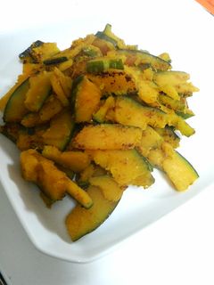 簡単☆かぼちゃのカレー炒め☆-レシピのメイン写真