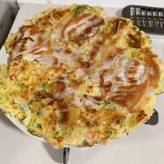 一つのお好み焼きに一つの卵-レシピのメイン写真