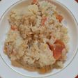 トマトとしらすの味噌汁おじや
