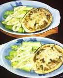 丸なすと大根のカレーグラタン