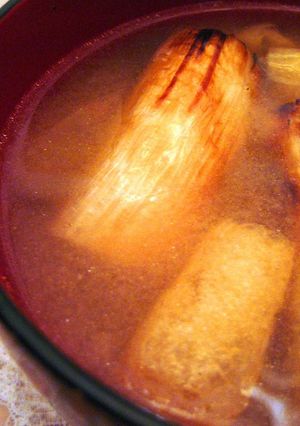 焼きねぎのお味噌汁♪-レシピのメイン写真