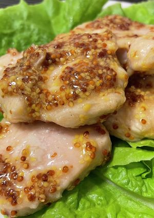 鶏むねハニーマスタード風-レシピのメイン写真