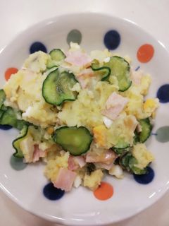 マヨネーズを使わないポテトサラダ-レシピのメイン写真