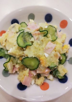 マヨネーズを使わないポテトサラダ-レシピのメイン写真