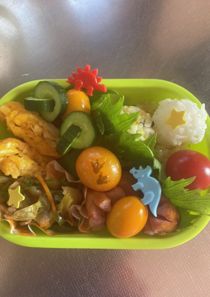 夏休みのお弁当⑧-レシピのメイン写真