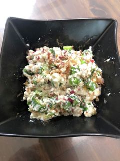 オクラと梅干しの白和え-レシピのメイン写真