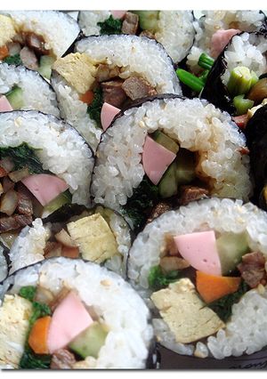韓国風 海苔巻き ♪キムパプ♪-レシピのメイン写真