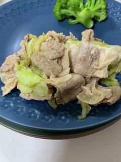 キャベツとお肉の味噌炒め-レシピのメイン写真