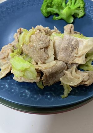 キャベツとお肉の味噌炒め-レシピのメイン写真