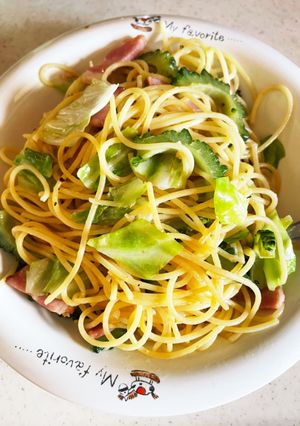 ゴーヤペペロンチーノ-レシピのメイン写真