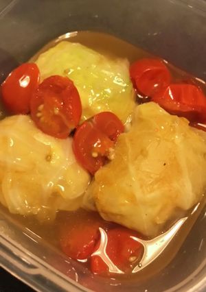 夏バテ予防　和風生姜ロールキャベツ-レシピのメイン写真