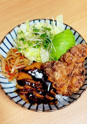 なんでものせちゃえ☆おかずのっけ丼-レシピのメイン写真