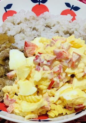 パプリカ卵のマカロニサラダ-レシピのメイン写真