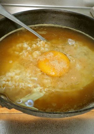 最速の金曜日のカレー（中華あじと卵）-レシピのメイン写真