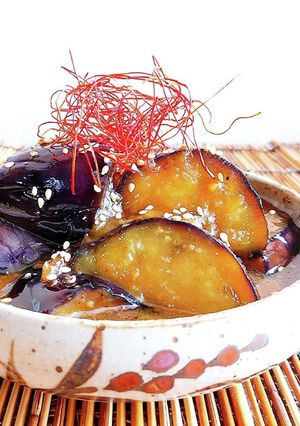 茄子のピリ辛味噌煮-レシピのメイン写真