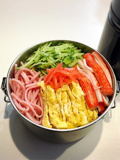 2022.07.29冷し中華弁当-レシピのメイン写真