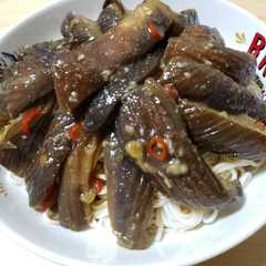 รูปของ 夏バテ防止♪「ピリ辛茄子そうめん」