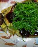 和風トルタンタロン‐焼き茄子のオムレツ