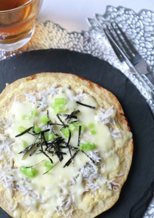 オートミールのシラスピザ-レシピのメイン写真