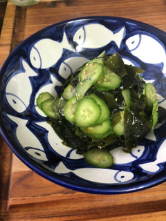 塩蔵わかめで*酢の物-レシピのメイン写真