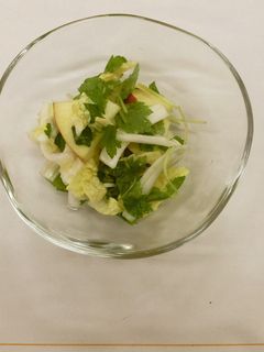 白菜とりんごのサラダ-レシピのメイン写真