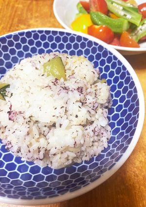 きゅうりとゆかりの真夏炒飯-レシピのメイン写真