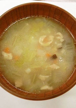 ころころ野菜のおみそ汁-レシピのメイン写真