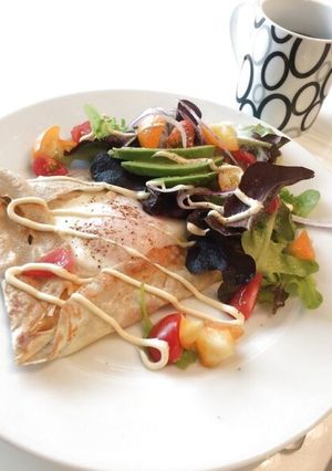 簡単ガレットでおうちカフェご飯-レシピのメイン写真