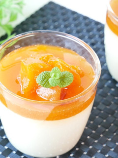 【vegan】豆乳・寒天で作る、杏仁豆腐-レシピのメイン写真