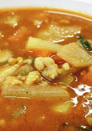 離乳食OK辛味ゼロ！こどものスープカレー-レシピのメイン写真