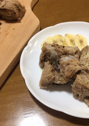 レンジで!?もちもちココアパン-レシピのメイン写真