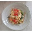 簡単!トマト、オリーブ胡麻ドレ冷製パスタ