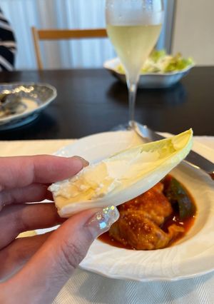 簡単#チコリにクリームチーズ-レシピのメイン写真