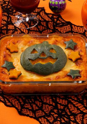 餃子の皮でつくる！かぼちゃのラザニア-レシピのメイン写真