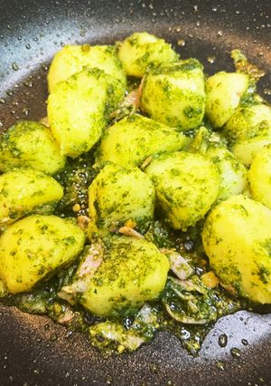 フレッシュバジルソースで食べるこふきいも-レシピのメイン写真