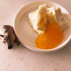 รูปของ さっぱり豆乳レアチーズプリン
