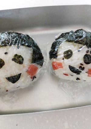 女の子おにぎり-レシピのメイン写真