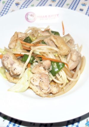 鶏もも肉と野菜のオイスターソース炒め-レシピのメイン写真