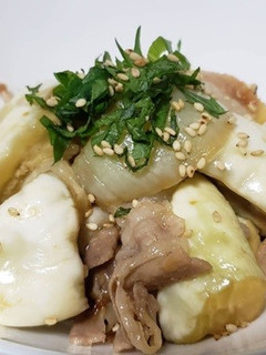 とろーり旨ナスかんたんレンチン煮-レシピのメイン写真