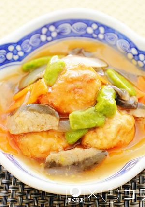 やわらからあげと野菜の甘酢あん-レシピのメイン写真