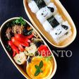 オレンジ飾り切で華やかお弁当