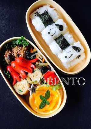 オレンジ飾り切で華やかお弁当-レシピのメイン写真