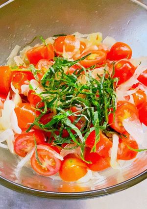 ミニトマトと玉ねぎのマリネ-レシピのメイン写真