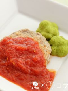 いわしハンバーグ トマトソース-レシピのメイン写真