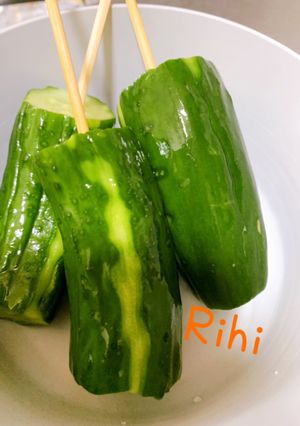 夏休み！！きゅうりバー-レシピのメイン写真