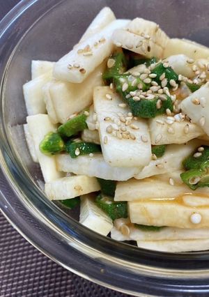 ☆簡単！☆オクラと長芋のコチュジャン和え-レシピのメイン写真