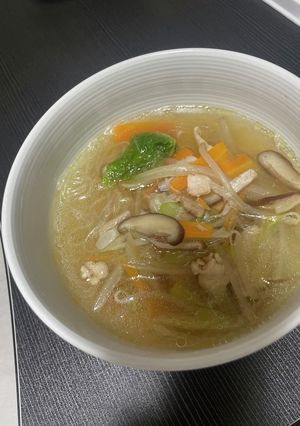 春雨スープ-レシピのメイン写真