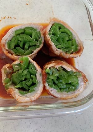 ピーマンのオイケチャ豚肉焼き-レシピのメイン写真