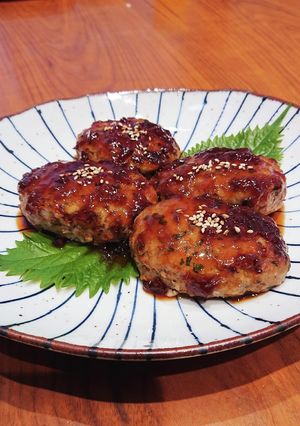 なすといえばコレ！甘辛梅ダレなすバーグ♪-レシピのメイン写真